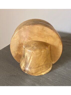 Vintage Oregon Myrtle Wood Mid Century Modern MCM Book Ends